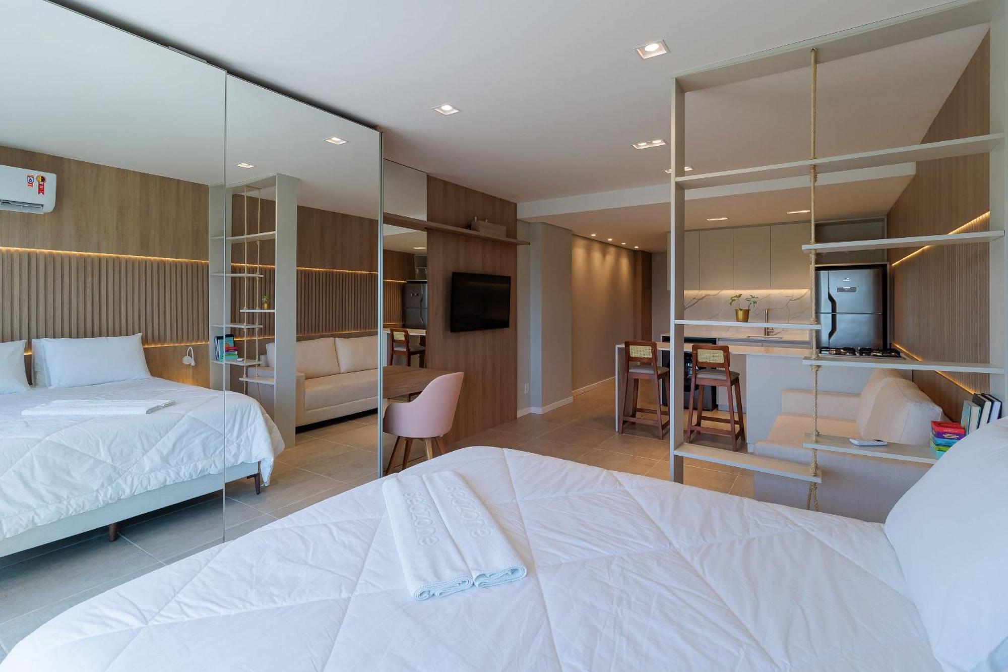 Studios Aconchegantes Em Floripa - Oka Флорианополис Экстерьер фото
