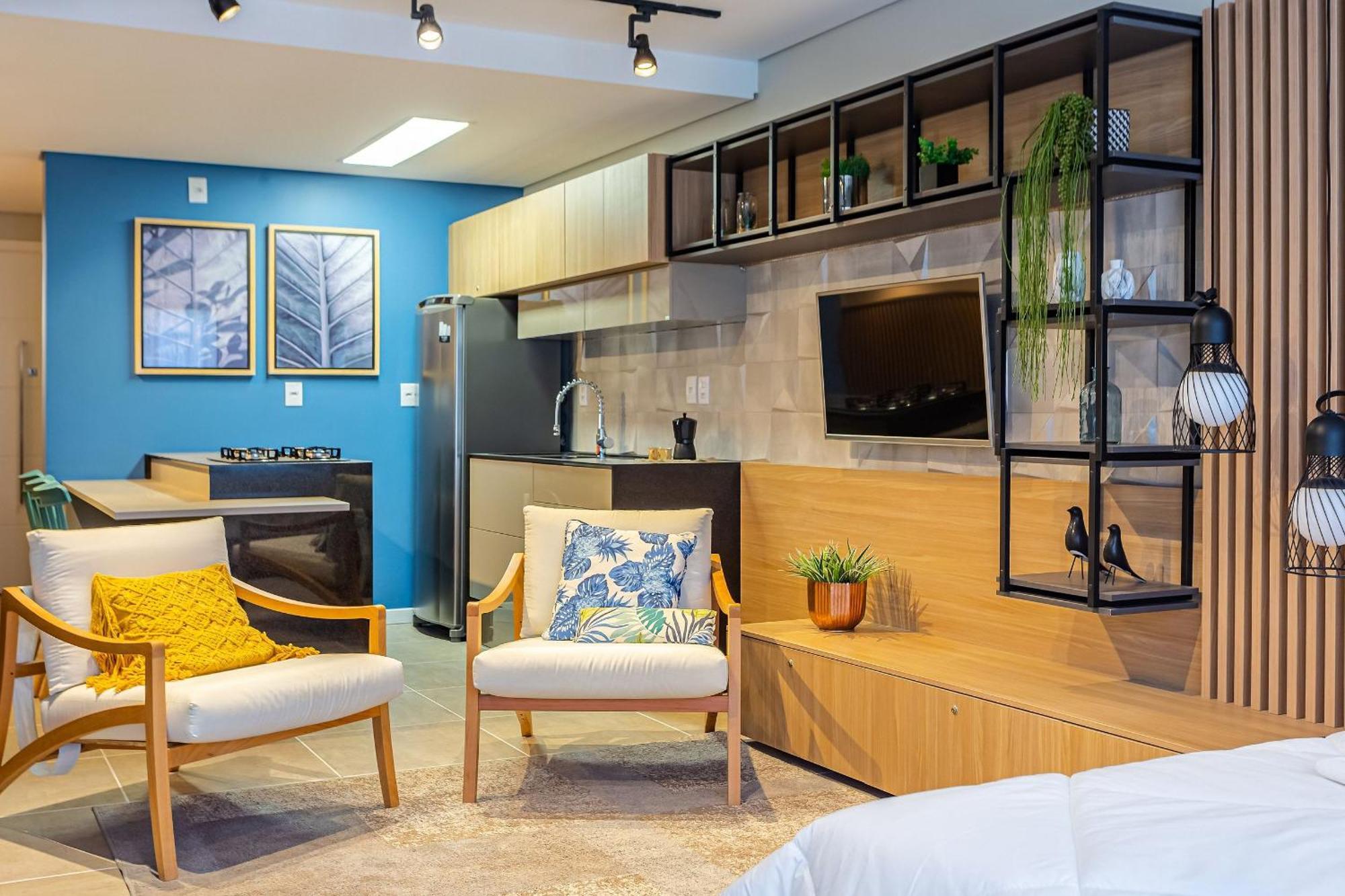 Studios Aconchegantes Em Floripa - Oka Флорианополис Экстерьер фото